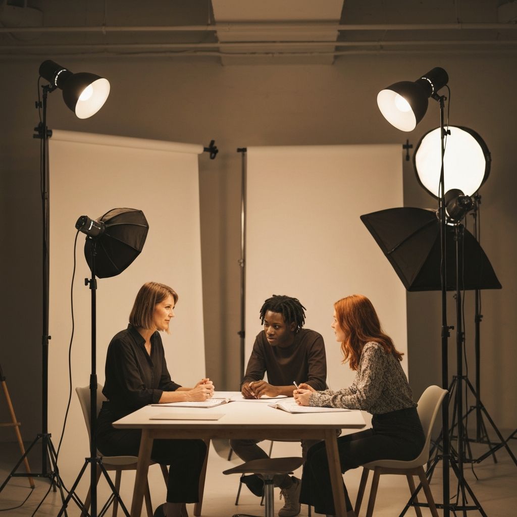 The Nest creative team at work